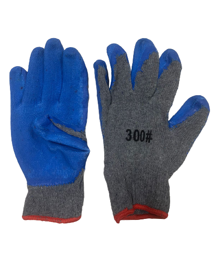 PVC Coated latex gloves
